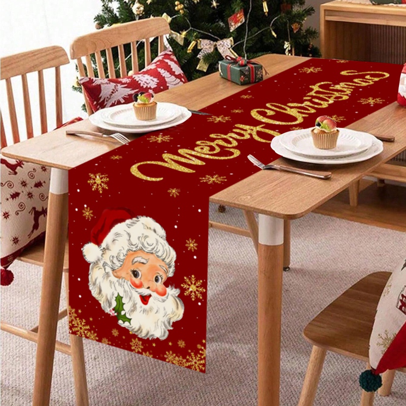 Christmas Table Runner - Runner da Tavola Natalizio, Decorazione per