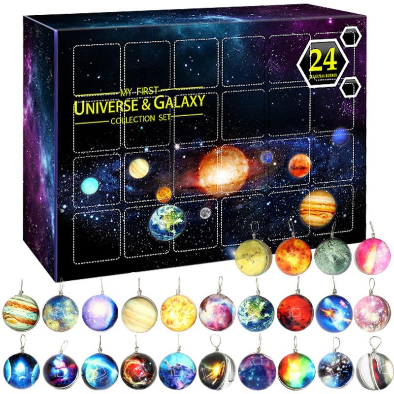 Advent Calendar Gift - Galaxy Christmas 24 giorni calendario dell'avvento
