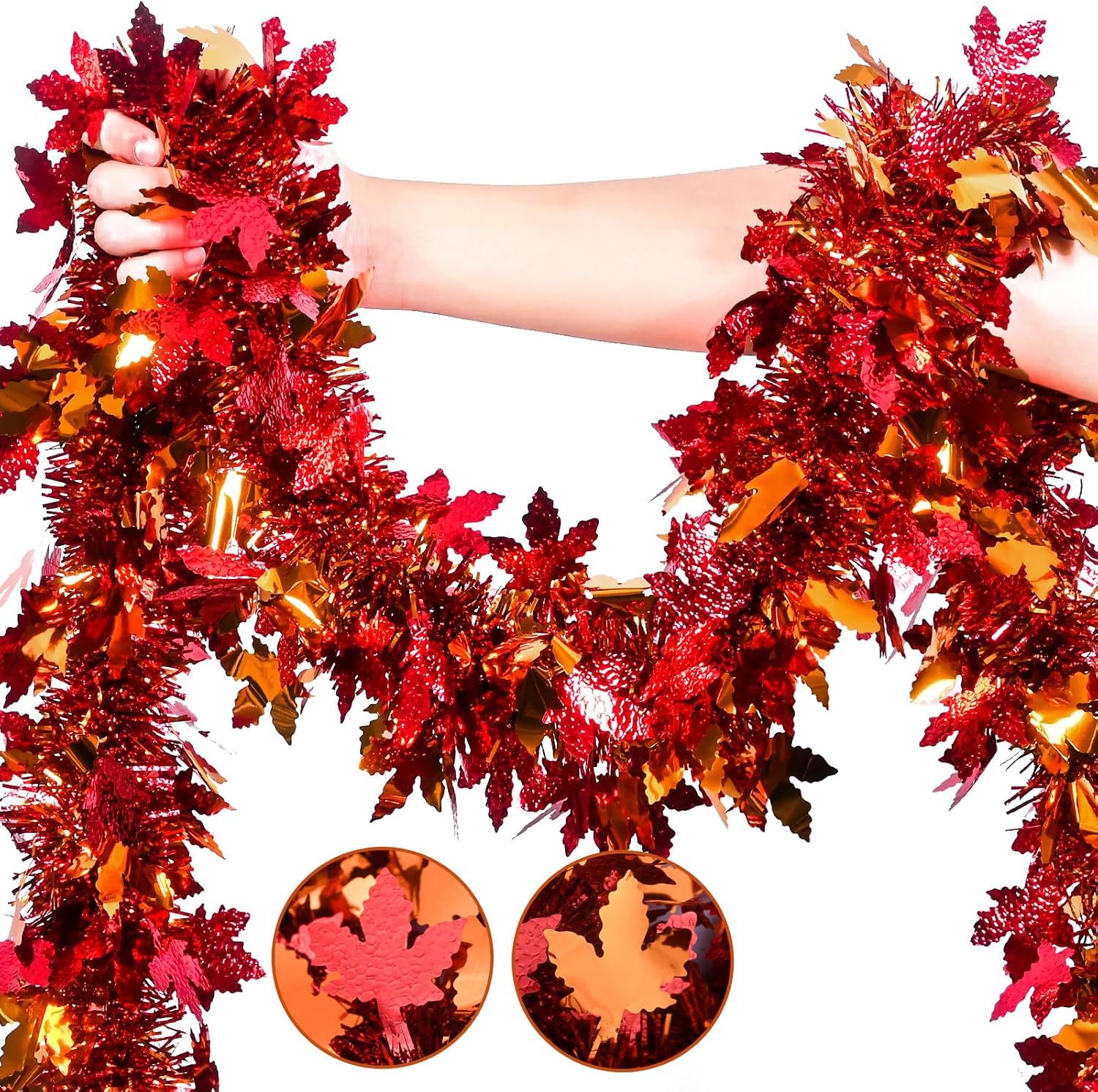 Tinsel Garland Decoration - Ghirlanda in lamina per il Ringraziamento