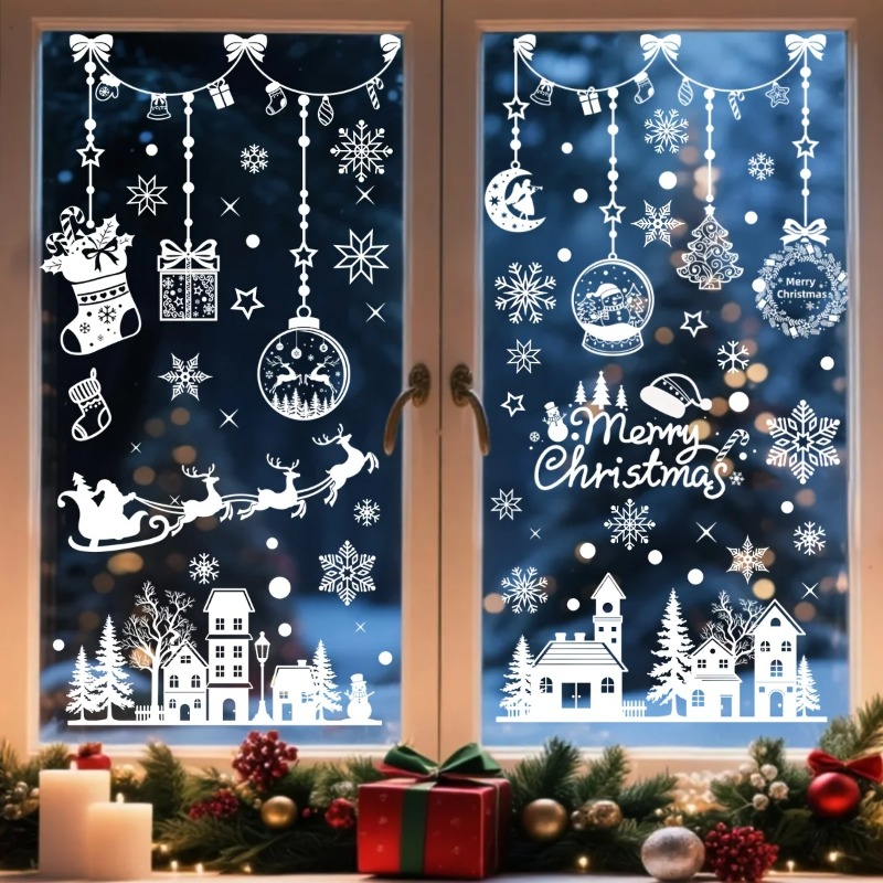 196 pezzi/9 fogli di adesivi s - Snowflake Window Decal recensione e prezzo