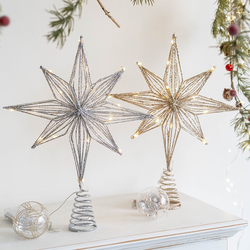Decorazione Natalizia in Ferro - Star Tree Topper recensione e prezzo