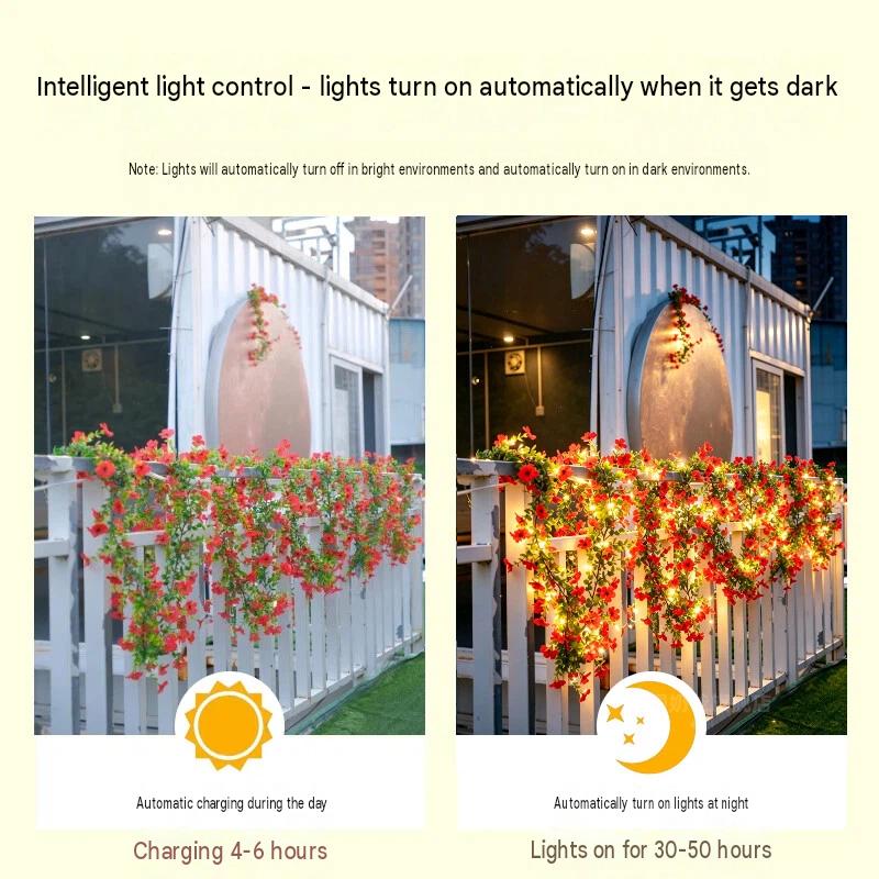 Luci a stringa a forma di rosa - Christmas Lights Outdoor recensione e prezzo