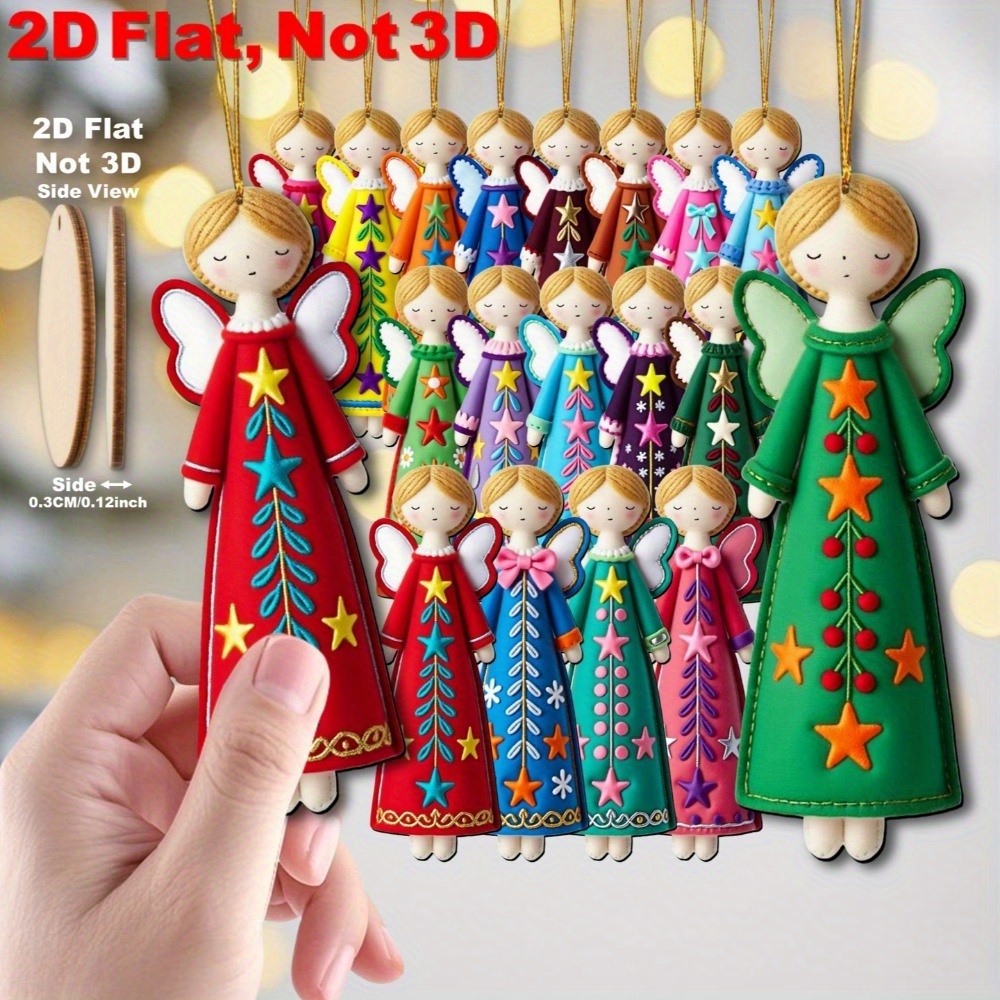 16 pezzi di ornamenti angeli c - Star Tree Topper recensione e prezzo