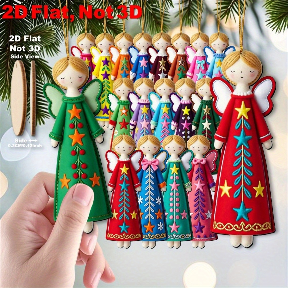 16 pezzi di ornamenti angeli c - Star Tree Topper recensione e prezzo
