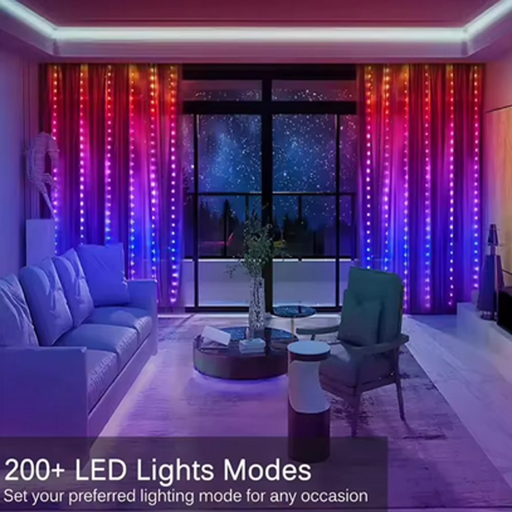 Luci per tende a LED intellige - Christmas Lights Outdoor recensione e prezzo