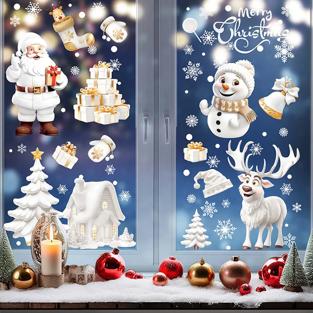 9 pz/set adesivi per finestre  - Snowflake Window Decal recensione e prezzo